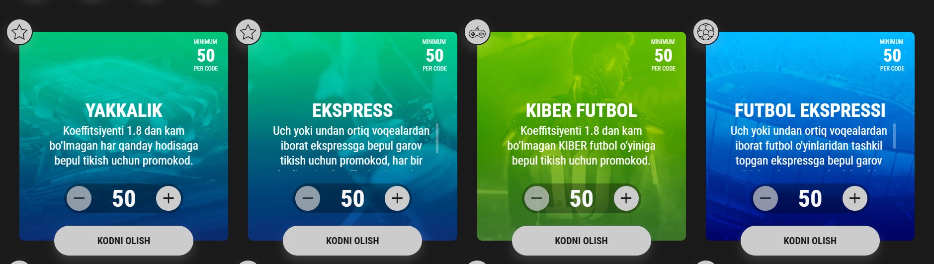 melbet promo kodlari