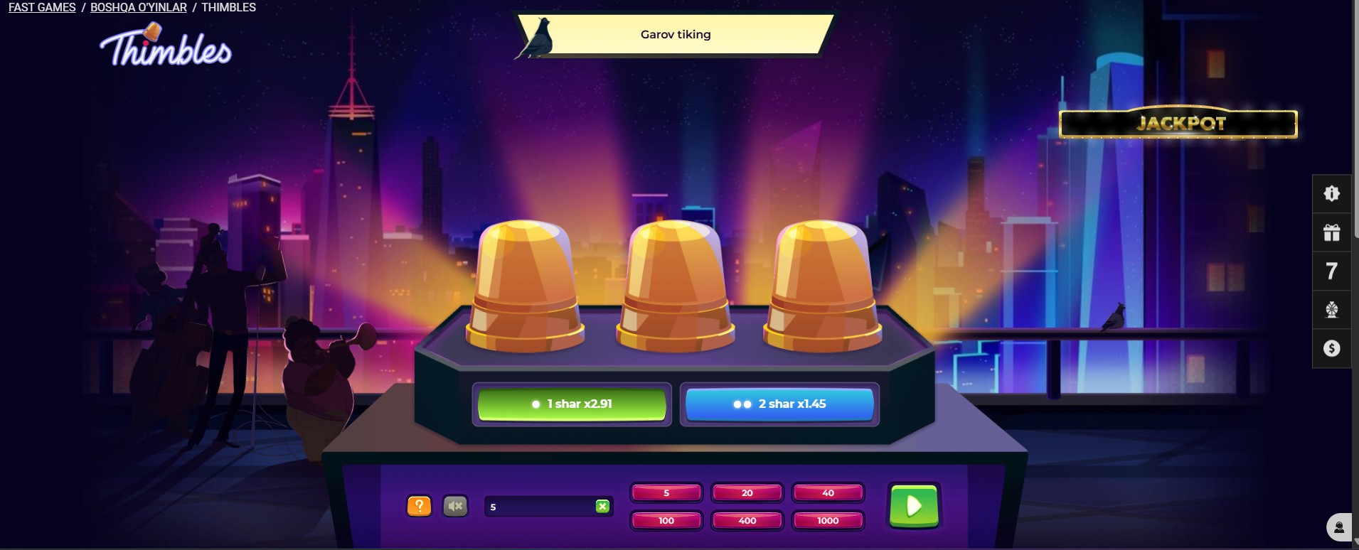 Onlayn kazino melbet-da haqiqiy pul uchun o'ynang